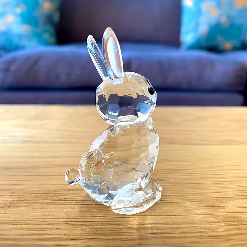 Rabbit Tiny Crystal Figurines Art Glass Miniatures Wild Animal Ornament Collectible Christmas Gift For Kids Home Table Decor
Rabbit Tiny Crystal Figurines Art Glass Miniatures Wild Animal Ornament Collectible Christmas Gift For Kids Home Table Decor