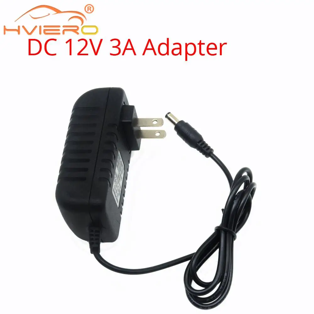 5.5mm X 2.1mm AC 100V-240V DC 12V 3A LED Power Lighting Adapter Converter Charger for 3528 2835 5050 LED Lights with US EU Plug
5.5mm X 2.1mm AC 100V-240V DC 12V 3A LED Power Lighting Adapter Converter Charger for 3528 2835 5050 LED Lights with US EU Plug