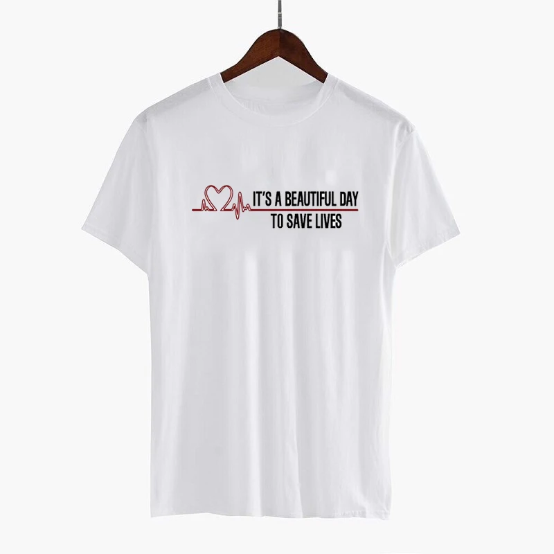 It Is Beautiful Day To Save lives Heart Graphic Tee Summer Fashion 100% Cotton Casual Funny Slogan T-Shirt O Neck Women Tee
It Is Beautiful Day To Save lives Heart Graphic Tee Summer Fashion 100% Cotton Casual Funny Slogan T-Shirt O Neck Women Tee