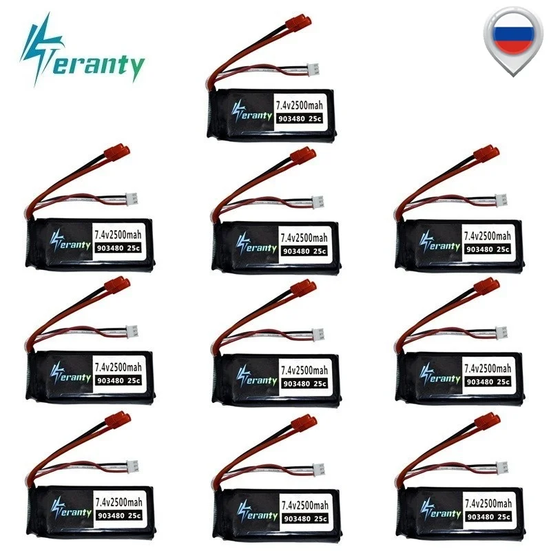 10 шт./компл. 7,4 v 2500mAh Lipo батарея для Syma X8C X8W X8G X8 RC Quadcopter запасные части 903480 7,4 v батарея для 12428 12423 RC автомобиля
10 шт./компл. 7,4 v 2500mAh Lipo батарея для Syma X8C X8W X8G X8 RC Quadcopter запасные части 903480 7,4 v батарея для 12428 12423 RC автомобиля