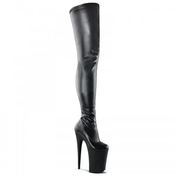 Women's Knee High Boot Hot 20cm High-heeled PU Sexy Stretch Boots Super High Heel Nightclub Boots YKC-A-006
Women's Knee High Boot Hot 20cm High-heeled PU Sexy Stretch Boots Super High Heel Nightclub Boots YKC-A-006