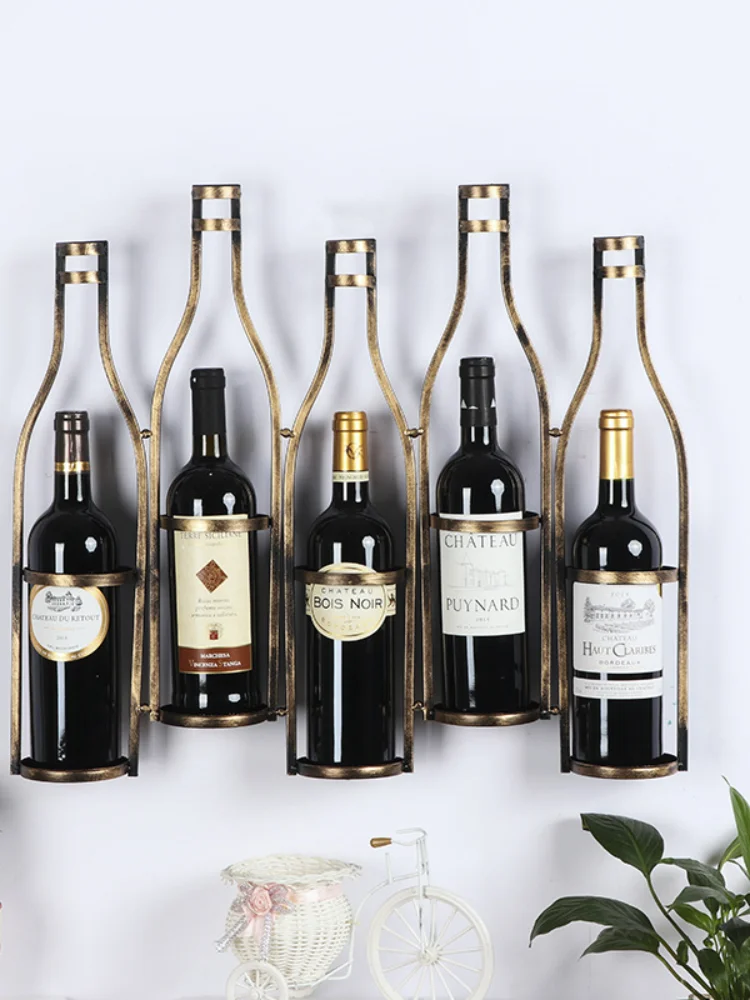 Estante de pared para vino tinto de Vestido europeo, sostenedor de botella de vino, estante de Metal para pared, para sala estar
Estante de pared para vino tinto de Vestido europeo, sostenedor de botella de vino, estante de Metal para pared, para sala estar