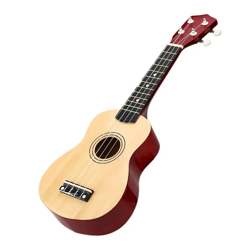 Wooden Ukulele 21" Small Guitar Ukelele 4 Strings Musical Instrument Wood Soprano Uke Hawaiian
Wooden Ukulele 21" Small Guitar Ukelele 4 Strings Musical Instrument Wood Soprano Uke Hawaiian