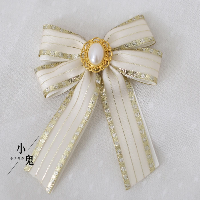 Sweet Lolita Elegant Women's Gold Silk Chiffon Hairpin Japanese Soft Girl Bowknot Hair Clip Cosplay Side Clip Hair Accessories
Sweet Lolita Elegant Women's Gold Silk Chiffon Hairpin Japanese Soft Girl Bowknot Hair Clip Cosplay Side Clip Hair Accessories