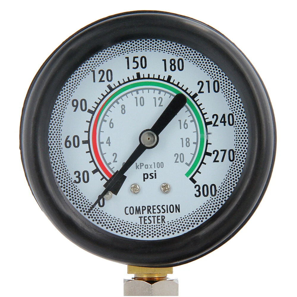 Mayitr 1 Set Motor Compression Tester Kit Auto Petrol Gas Engine Cylinder Pressure Gauge with Adapter For Car Motorcycle Truck
Mayitr 1 Set Motor Compression Tester Kit Auto Petrol Gas Engine Cylinder Pressure Gauge with Adapter For Car Motorcycle Truck
