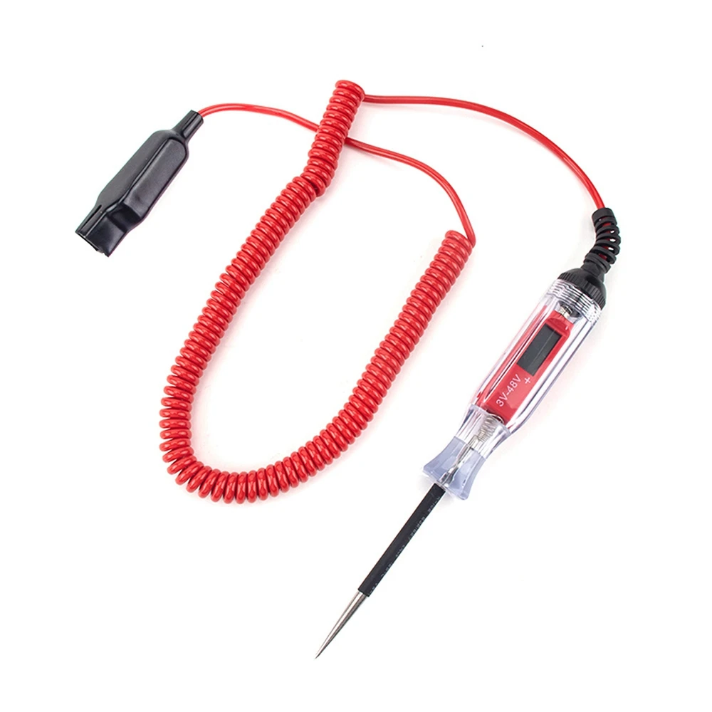 Universal LCD Digital Car Circuit Tester Power Probe Automotive Diagnostic Tool 5-48V Electrical Light Fuse Voltage Test Pen
Universal LCD Digital Car Circuit Tester Power Probe Automotive Diagnostic Tool 5-48V Electrical Light Fuse Voltage Test Pen