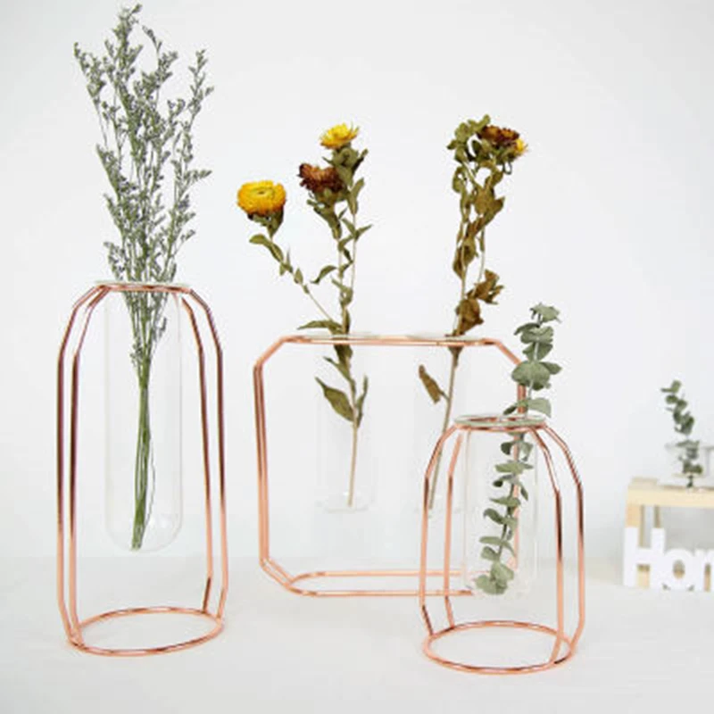 Creative Hanging Test Tube Transparent Glass Vase Hydroponic Flower Bottle Bonsai Indoor Gardening Home Garden Decoration
Creative Hanging Test Tube Transparent Glass Vase Hydroponic Flower Bottle Bonsai Indoor Gardening Home Garden Decoration