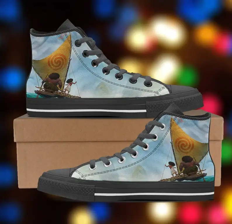 Moana shoes,Men's Casual Shoes Fashion Hot Cool Cartoon Customized Print Picture Canvas Light Couple's Comfortable Shoes
Moana shoes,Men's Casual Shoes Fashion Hot Cool Cartoon Customized Print Picture Canvas Light Couple's Comfortable Shoes