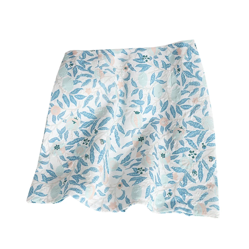 2021 Leaf Print Skirt Summer Wear Age Reduction Versatile A-line Short Skirt Slim Korean High Waist Hip Skirt
2021 Leaf Print Skirt Summer Wear Age Reduction Versatile A-line Short Skirt Slim Korean High Waist Hip Skirt