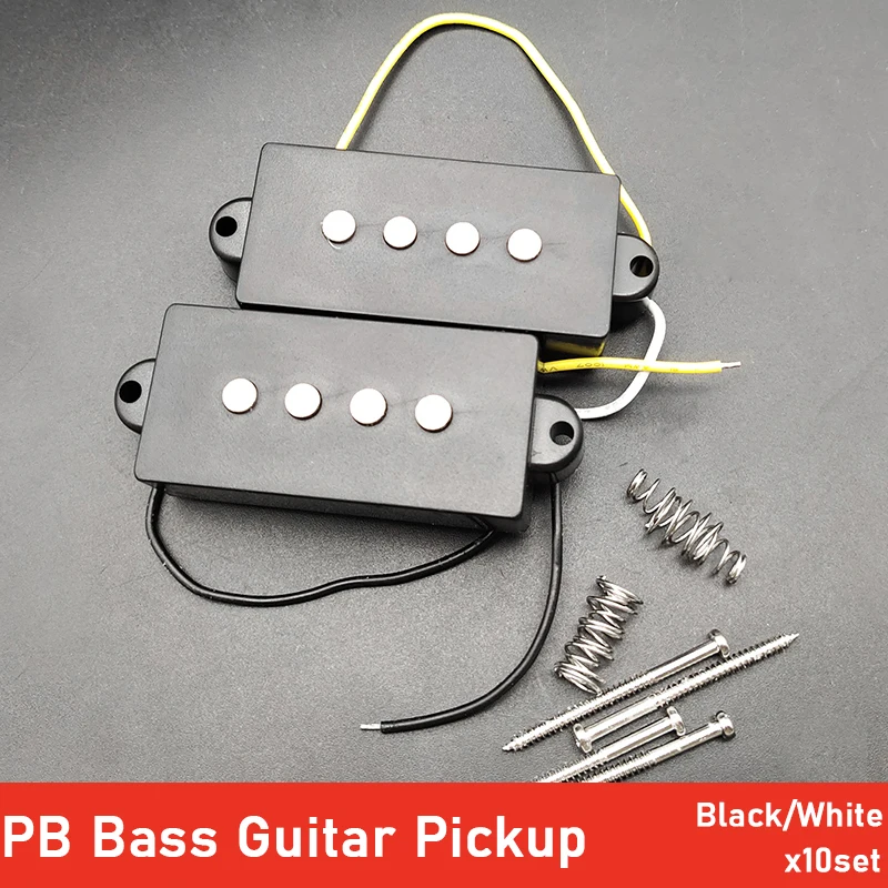 10set 4 Strings PB Bass Eelectric Guitar Pickup Bridge Neck Pickups for Precision PB Bass
10set 4 Strings PB Bass Eelectric Guitar Pickup Bridge Neck Pickups for Precision PB Bass
