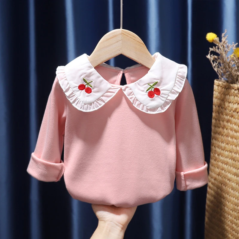 Bear Leader Spring Autumn Tops Clothes Toddler Infant T-Shirts Cherry Embriodery Shirts Princess Sweet Children Clothing 2-6Y
Bear Leader Spring Autumn Tops Clothes Toddler Infant T-Shirts Cherry Embriodery Shirts Princess Sweet Children Clothing 2-6Y