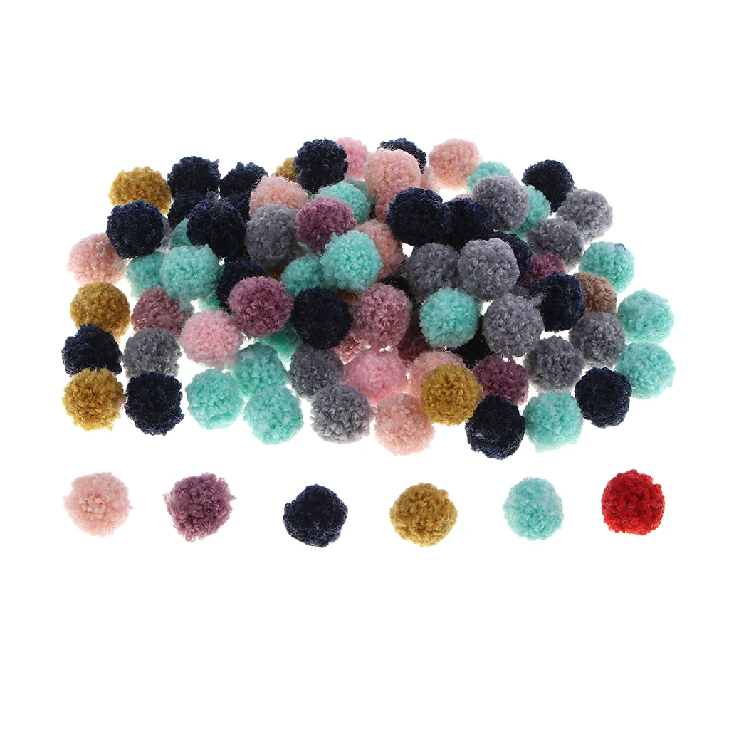 Packs of 100 Multi Size Fluff Pompoms for Classroom Kindergarten Handmade Jewelry Accessories, Family Handcraft Entertainment
Packs of 100 Multi Size Fluff Pompoms for Classroom Kindergarten Handmade Jewelry Accessories, Family Handcraft Entertainment