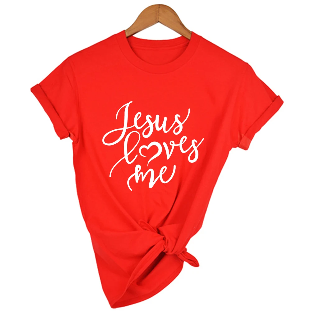 Jesus Loves Me Shirt Women Fashion Christian T-Shirt Religious Shirts Faith Tee 90s Girl Aesthetic Faith Tops Jesus Tee
Jesus Loves Me Shirt Women Fashion Christian T-Shirt Religious Shirts Faith Tee 90s Girl Aesthetic Faith Tops Jesus Tee