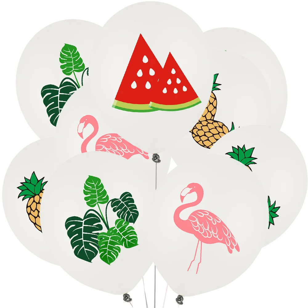 10pcs 12inch Watermelon Pineapple Flamingo Turtle Leaf Latex Balloon for Girl Baby Shower Party Decoration Birthday Supplies
10pcs 12inch Watermelon Pineapple Flamingo Turtle Leaf Latex Balloon for Girl Baby Shower Party Decoration Birthday Supplies