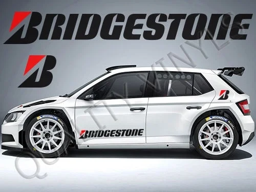 For 4Pcs BRIDGESTONE TYRES DOOR LOGO SALOON CAR RACE RALLY GRAPHICS DECAL STICKERS
For 4Pcs BRIDGESTONE TYRES DOOR LOGO SALOON CAR RACE RALLY GRAPHICS DECAL STICKERS
