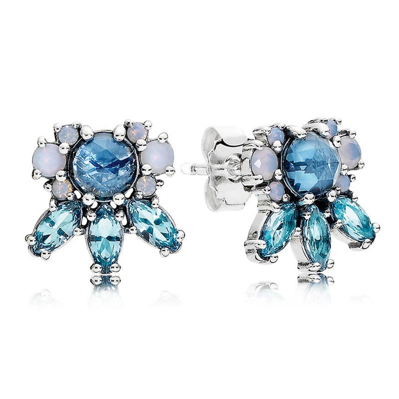 New original Blue Crystal 925 sterling silver Elegance Stud Earrings For Women Fashion Patterns of Frost Earrings jewelry Gift
New original Blue Crystal 925 sterling silver Elegance Stud Earrings For Women Fashion Patterns of Frost Earrings jewelry Gift