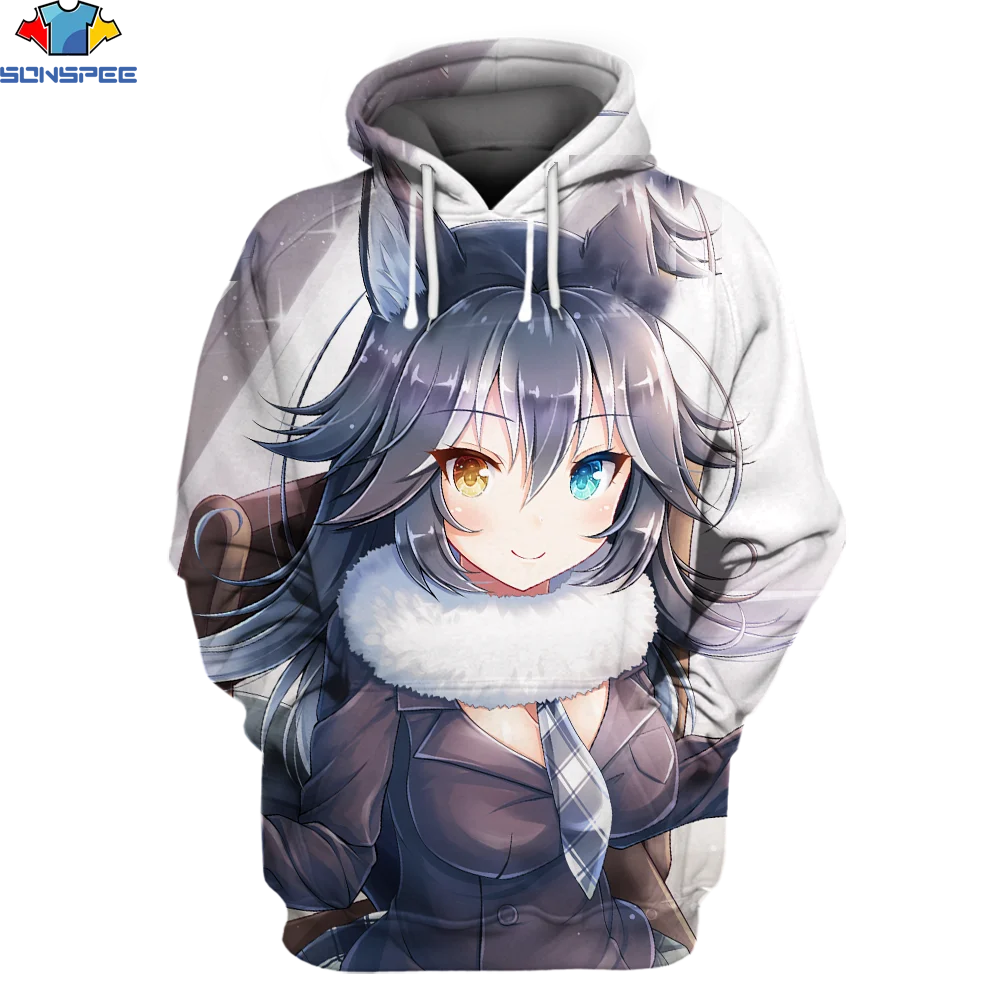 SONSPEE 3D Print Kemono Friends Hoodies Anime Girl Fashion Sweatshirt Men Women Hoodie Harajuku Cosplay Tops Coat Unisex Tops
SONSPEE 3D Print Kemono Friends Hoodies Anime Girl Fashion Sweatshirt Men Women Hoodie Harajuku Cosplay Tops Coat Unisex Tops