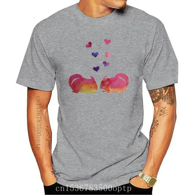 New Summer Women T-shirt Romantic Couple Chinchilla Watercolor Print T-Shirt 2021 Harajuku Woman Casual Tops Cute Girl Tees
New Summer Women T-shirt Romantic Couple Chinchilla Watercolor Print T-Shirt 2021 Harajuku Woman Casual Tops Cute Girl Tees