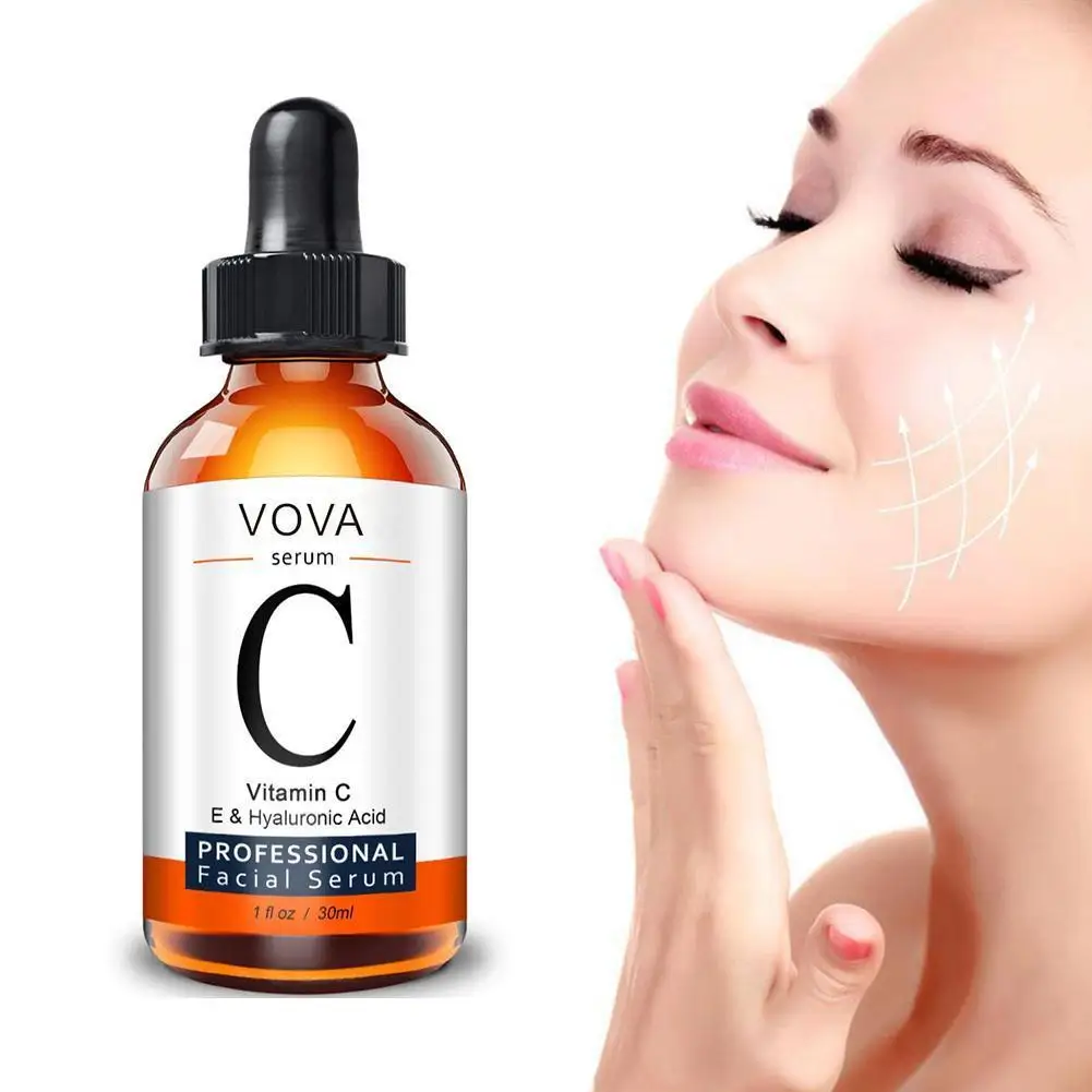 30ml Vitamin C Face Serum Improve Roughness Lighten Spots Hyaluronic Acid Long Lasting Moisturizing Essences Care Tool
30ml Vitamin C Face Serum Improve Roughness Lighten Spots Hyaluronic Acid Long Lasting Moisturizing Essences Care Tool