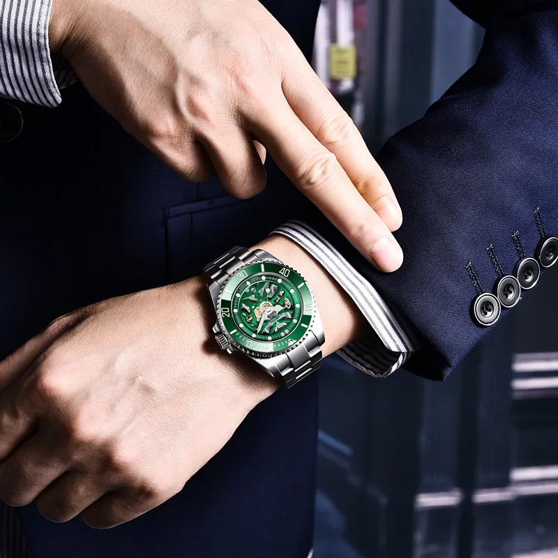 PAGANI DESIGN 2020 New Mens Watches Luxury Skeleton Mechanical Watch Men Automatic Waterproof Stainless Steel Watch Reloj Hombre
PAGANI DESIGN 2020 New Mens Watches Luxury Skeleton Mechanical Watch Men Automatic Waterproof Stainless Steel Watch Reloj Hombre