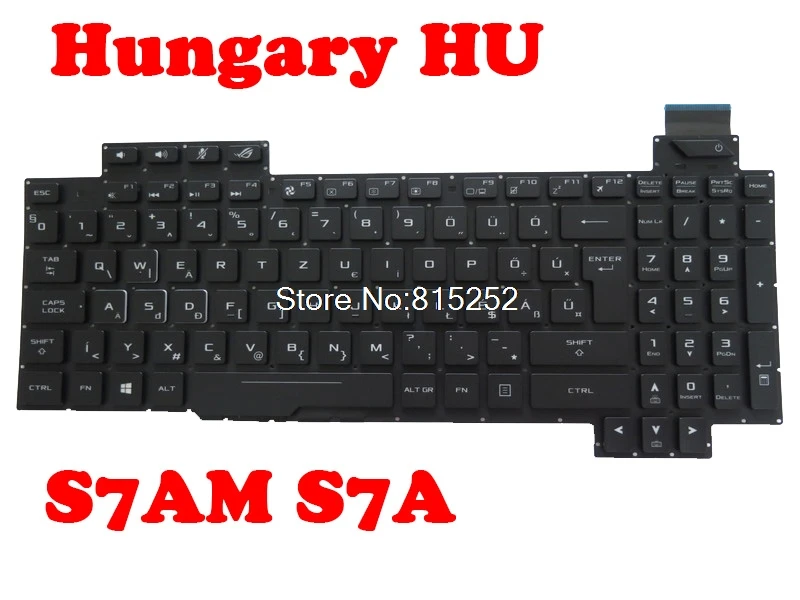 Клавиатура для ноутбука ASUS S7AM S7A, черная, без рамки, с подсветкой, Венгрия HU/Nordic NE
Клавиатура для ноутбука ASUS S7AM S7A, черная, без рамки, с подсветкой, Венгрия HU/Nordic NE