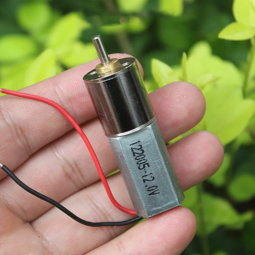 DC 12V 32 rpm DC Gear Motor High Torque Reducer Electric Motor Mini Metal Geared Motor, Slow Speed, High Reduction Ratio
DC 12V 32 rpm DC Gear Motor High Torque Reducer Electric Motor Mini Metal Geared Motor, Slow Speed, High Reduction Ratio