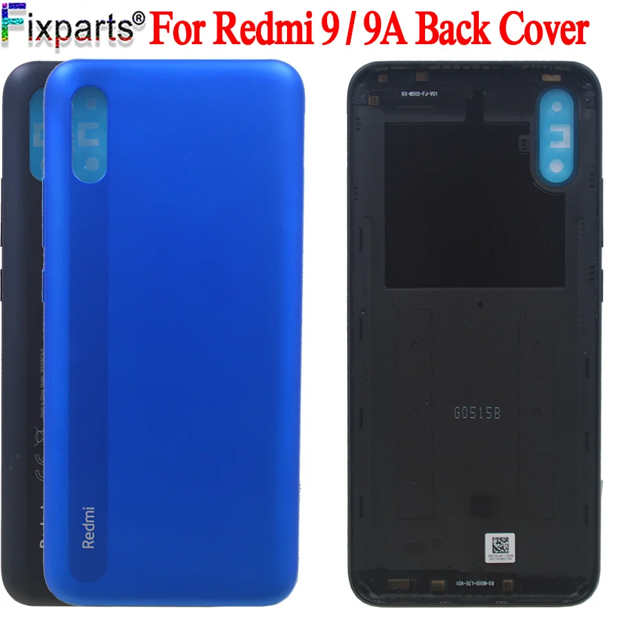 Новый чехол для Xiaomi Redmi 9A задняя крышка аккумулятора 9a|Корпусы и рамки мобильных