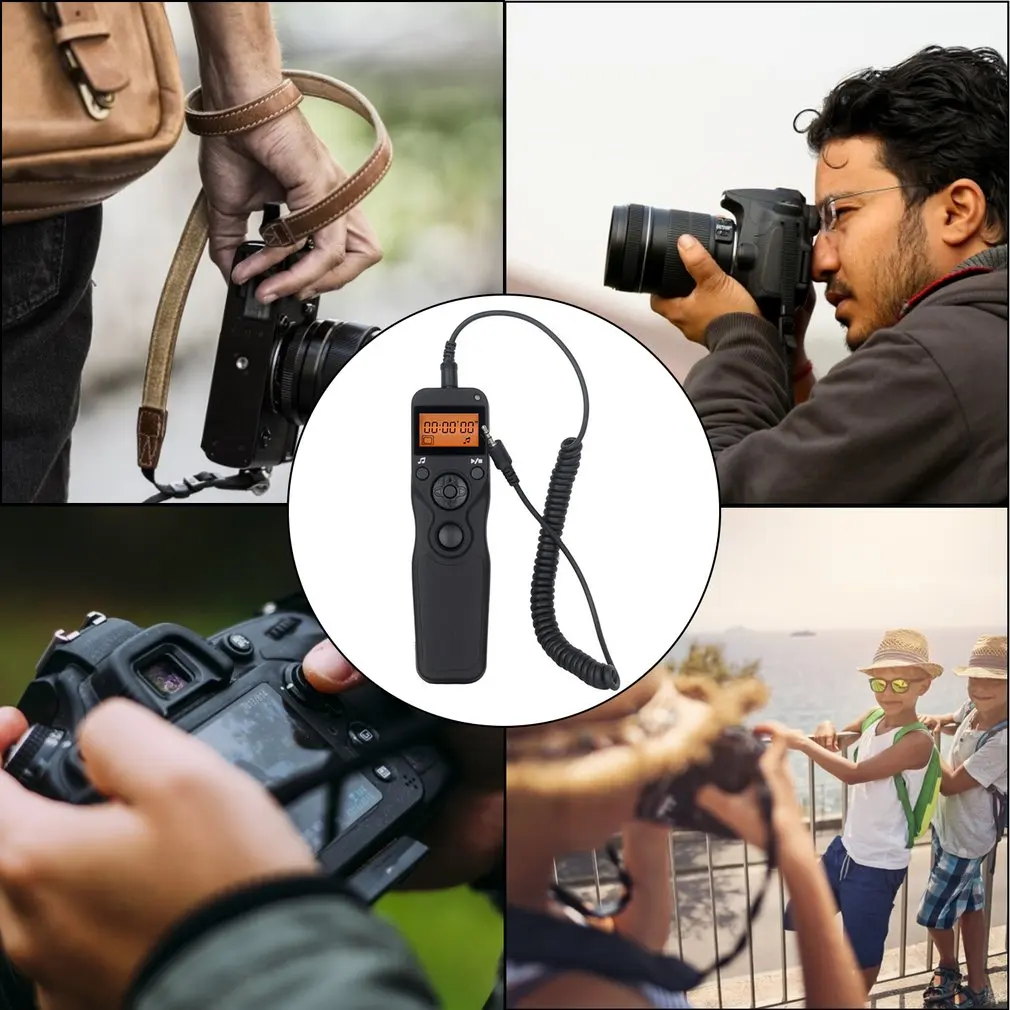 Pixel Timer Shutter Release Wired Remote Control For 750D / 7D2 / 6D / 5D4 / 5D3 / D800 / D700 Timing Remote Control
Pixel Timer Shutter Release Wired Remote Control For 750D / 7D2 / 6D / 5D4 / 5D3 / D800 / D700 Timing Remote Control