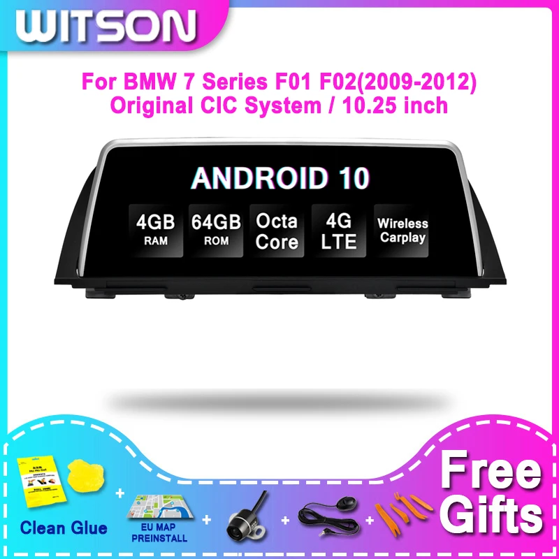 WITSON BMW BIG SCREEN Android 11 For BMW 7 Series F01 F02(2009-2012) CIC 4G RAM 64GB ROM CAR RADIO
WITSON BMW BIG SCREEN Android 11 For BMW 7 Series F01 F02(2009-2012) CIC 4G RAM 64GB ROM CAR RADIO