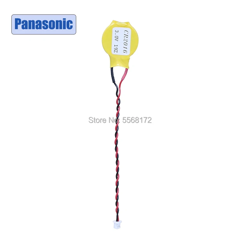 Литиевая батарея для материнской платы ноутбука 2 шт./лот Panasonic CR2016 2016 с линейным