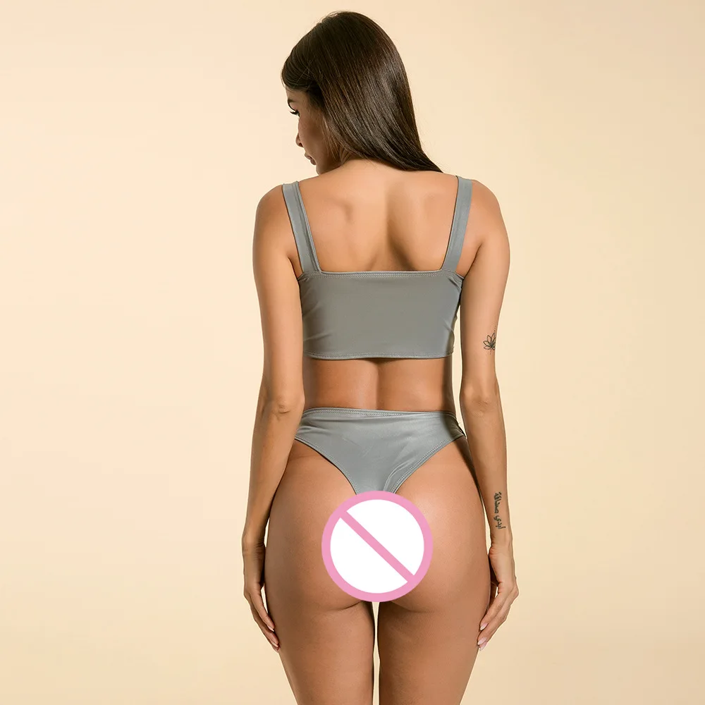 Buckle Reflective Sexy Swimwear Women Sexy Two Pieces Set 2019 Fashion Casual Tankini Summer Hot Streetwear Outfits New
Buckle Reflective Sexy Swimwear Women Sexy Two Pieces Set 2019 Fashion Casual Tankini Summer Hot Streetwear Outfits New