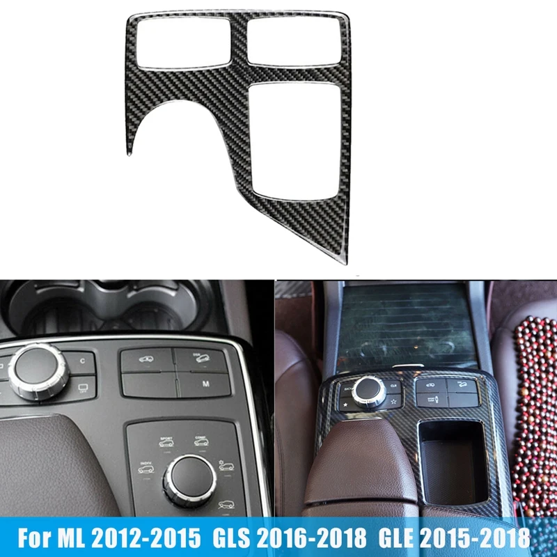 Carbon Fiber Car Center Armrest Control Panel Cover Trim for Mercedes-Benz ML 2012-2015 / GLS 2016-2018 / GLE 2015-2018
Carbon Fiber Car Center Armrest Control Panel Cover Trim for Mercedes-Benz ML 2012-2015 / GLS 2016-2018 / GLE 2015-2018
