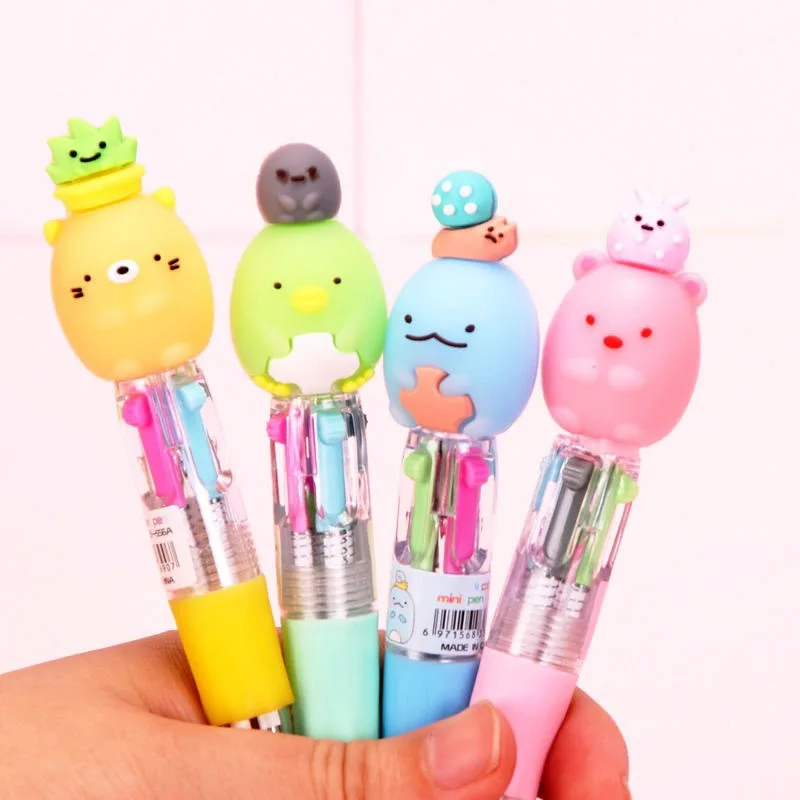 36 pcs/lot Mini Sumikko Gurashi 4 Colors Ballpoint Pen Cartoon ball pens School Office writing Supplies Stationery Gift
36 pcs/lot Mini Sumikko Gurashi 4 Colors Ballpoint Pen Cartoon ball pens School Office writing Supplies Stationery Gift
