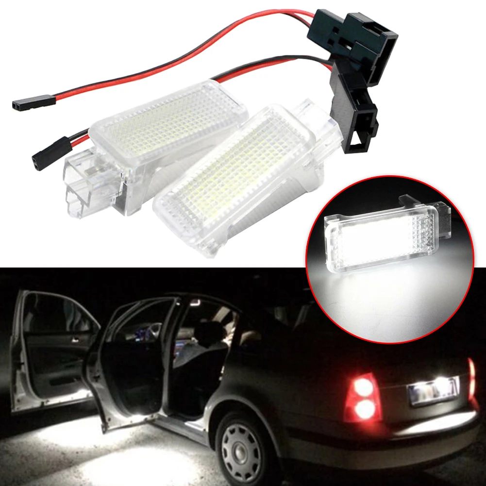 2X LED Trunk Boot Luggage Light Lamp For Skoda Octavia Fabia Superb Roomster Kodiaq Luggage Compartment Dome Light Waterproof
2X LED Trunk Boot Luggage Light Lamp For Skoda Octavia Fabia Superb Roomster Kodiaq Luggage Compartment Dome Light Waterproof