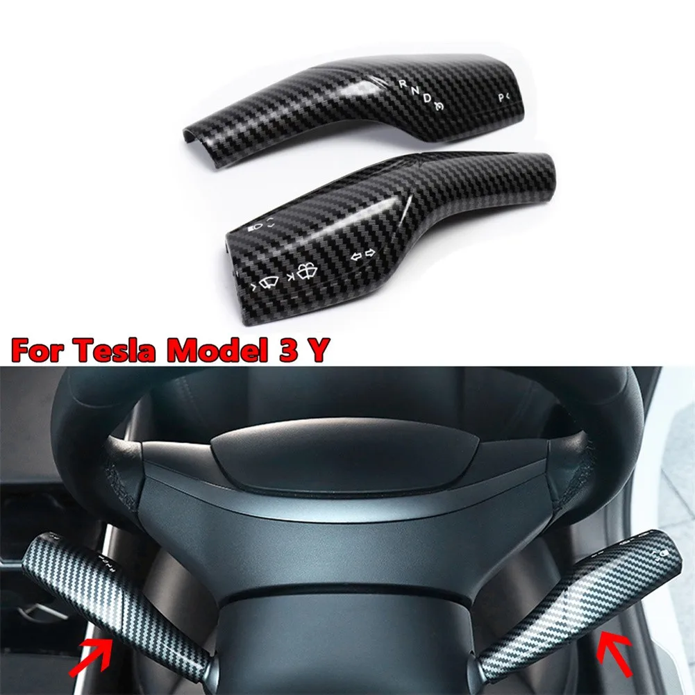 For Tesla Model 3 / Y 2020 2021 Car Carbon Fiber Steering Wheel Gear Shift Cover Trim Wiper Blade Interior Remodel Patchs
For Tesla Model 3 / Y 2020 2021 Car Carbon Fiber Steering Wheel Gear Shift Cover Trim Wiper Blade Interior Remodel Patchs