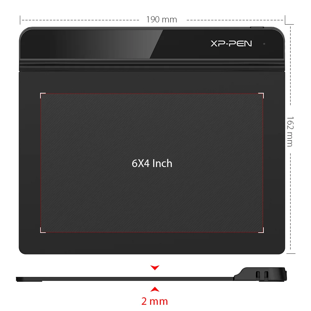 Графический планшет XPPen Star G640 6-дюймовый цифровой для рисования OSU анимационного
