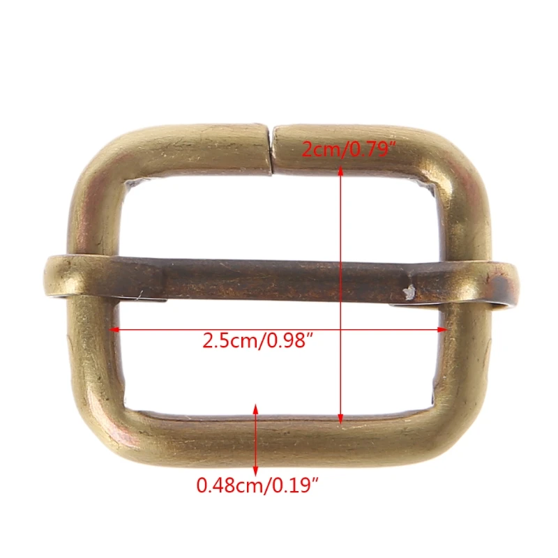 5Pcs 2.5cm Metal Tri-Glides Wire-Formed Roller Pin Buckles Strap Slider Adjuster J60D
5Pcs 2.5cm Metal Tri-Glides Wire-Formed Roller Pin Buckles Strap Slider Adjuster J60D
