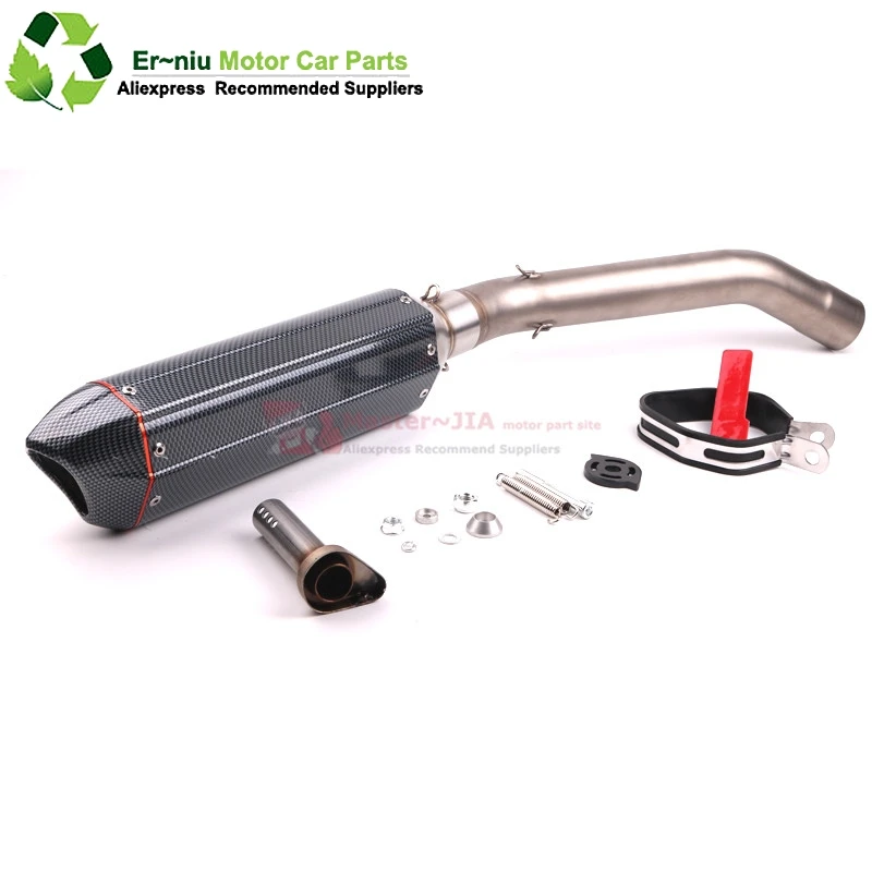 Free Shipping Motorcycle Exhaust Muffler Full System Slip On Middle Link Pipe DB Killer For kawasaki Z750 Z 750 2007 to 2015
Free Shipping Motorcycle Exhaust Muffler Full System Slip On Middle Link Pipe DB Killer For kawasaki Z750 Z 750 2007 to 2015