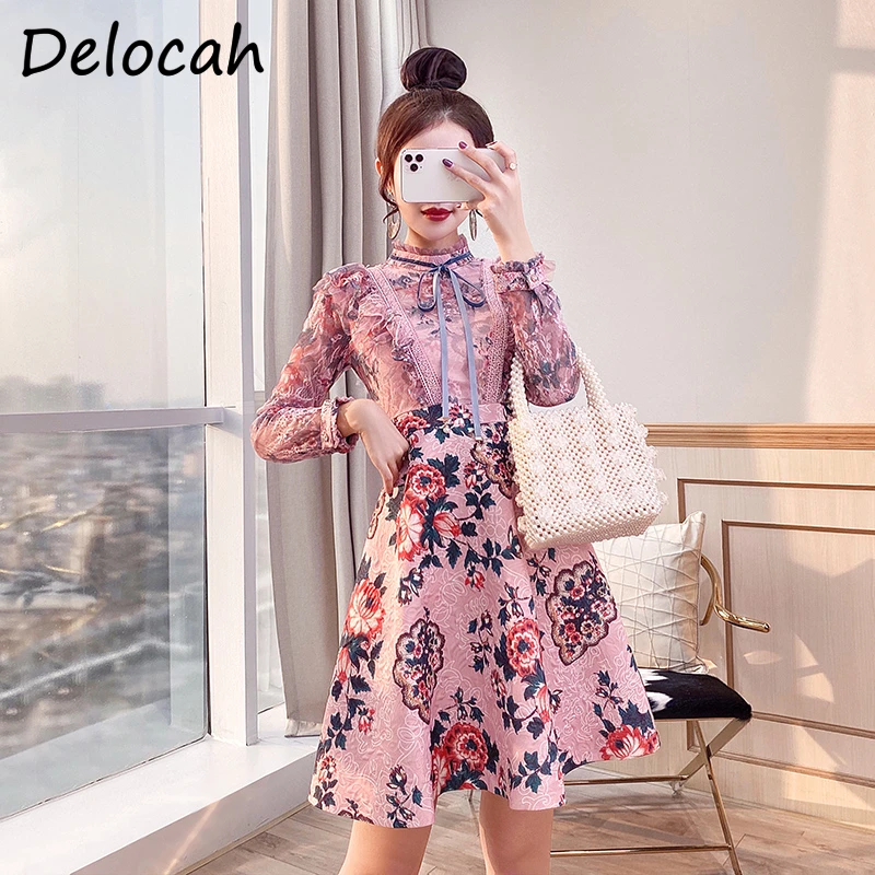 Delocah женские модные летние дизайнерские вечерние короткое платье с бантом и кружевным гофрированным воротником элегантное платье с принто...
Delocah женские модные летние дизайнерские вечерние короткое платье с бантом и кружевным гофрированным воротником элегантное платье с принто...