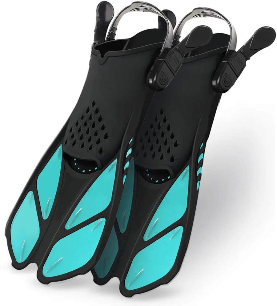 Adjustable Swimming Fins Adult Snorkel Foot Flippers Diving Fins Beginner Water Sports Equipment Portable Diving Flippers Child
Adjustable Swimming Fins Adult Snorkel Foot Flippers Diving Fins Beginner Water Sports Equipment Portable Diving Flippers Child