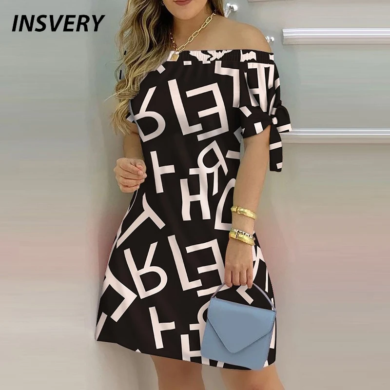 Summer Women Dress One Shoulder Short Sleeve Sexy Mini Dress Women Letter Print Casual Party Dresses For Women Elegant Vestidos
Summer Women Dress One Shoulder Short Sleeve Sexy Mini Dress Women Letter Print Casual Party Dresses For Women Elegant Vestidos