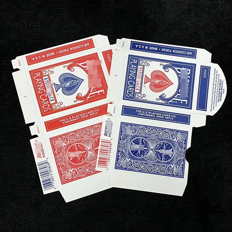 10Pcs Simplified Card Box Empty Playing Card Case Magic Accessories Red/Blue Poker Deck Case Magician Card Magic Tricks Props
10Pcs Simplified Card Box Empty Playing Card Case Magic Accessories Red/Blue Poker Deck Case Magician Card Magic Tricks Props