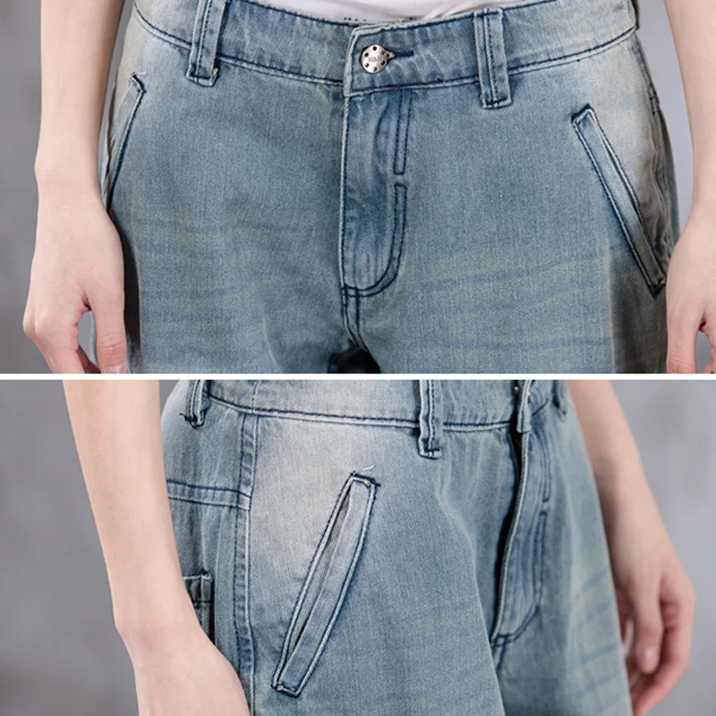 Autumn Plus Size Cotton Jeans Woman Loose Casual Washed Boyfriend Jeans For Women Vaqueros Mujer Ladies Jeans Harem Pants
Autumn Plus Size Cotton Jeans Woman Loose Casual Washed Boyfriend Jeans For Women Vaqueros Mujer Ladies Jeans Harem Pants