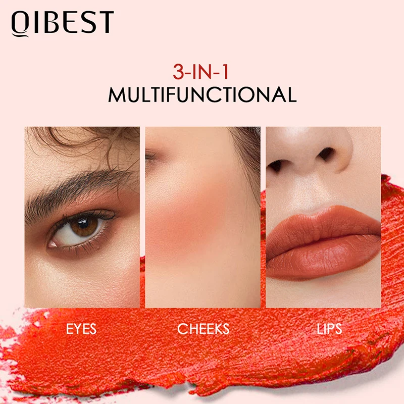 3 In 1 Makeup Palette Lipstick Face Blusher Natural Color Rendering for Eyeshadow Make Up Matte Non-blooming Cosmetics TSLM1
3 In 1 Makeup Palette Lipstick Face Blusher Natural Color Rendering for Eyeshadow Make Up Matte Non-blooming Cosmetics TSLM1