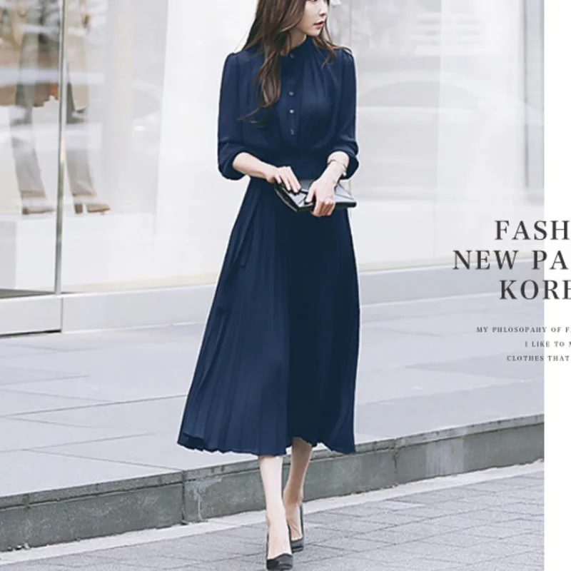 kywommnz Chiffon, Long Sleeves, Pleated, Dress, Women, Slim, Waist, Slim, Temperament, Skirt, Dress, Spring Autumn 2021, E539
kywommnz Chiffon, Long Sleeves, Pleated, Dress, Women, Slim, Waist, Slim, Temperament, Skirt, Dress, Spring Autumn 2021, E539