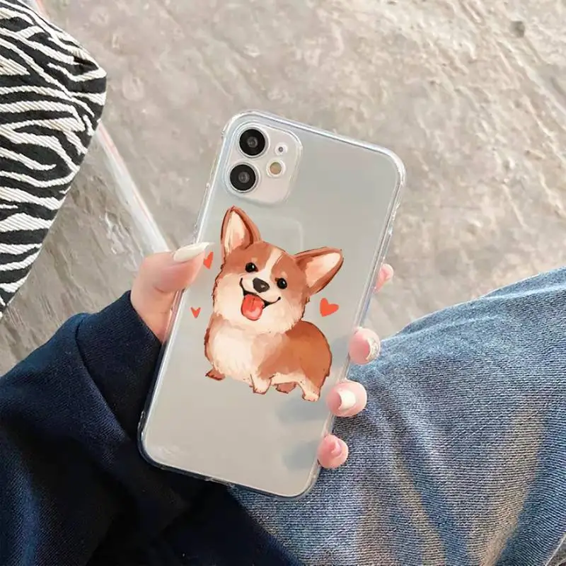 Cute Corgi Butt Animal Puppy Phone Case Transparent for iPhone 11 12 mini pro XS MAX 8 7 6 6S Plus X 5S SE 2020 XR
Cute Corgi Butt Animal Puppy Phone Case Transparent for iPhone 11 12 mini pro XS MAX 8 7 6 6S Plus X 5S SE 2020 XR