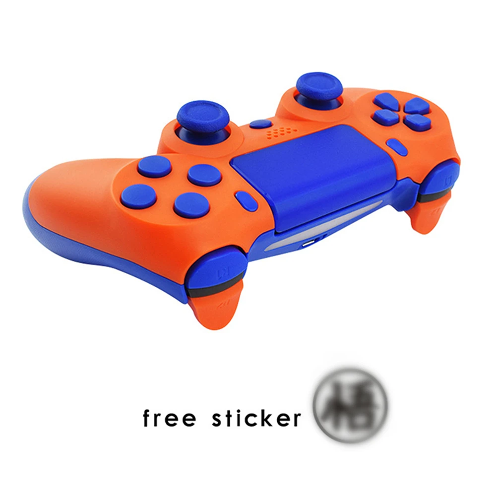 Цветной чехол для игрового контроллера замены аниме цветной с ручкой PS4 тонкий