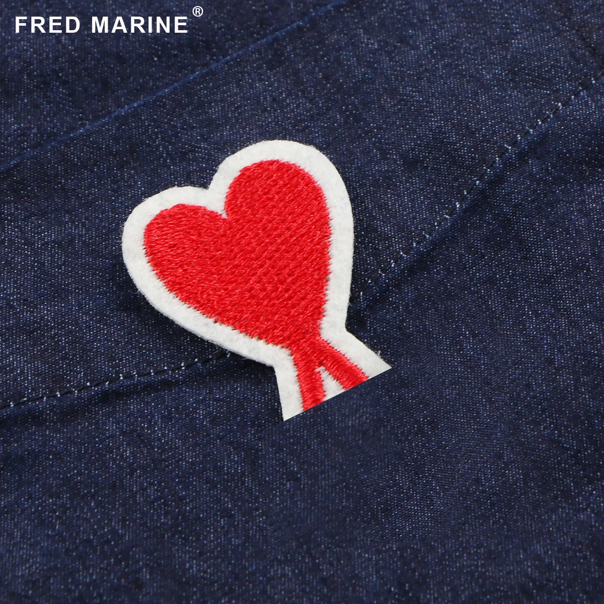 Men's solide color cllassical design top shirt with red heart for man design of jeans shirt with pocket high quality pattern
Men's solide color cllassical design top shirt with red heart for man design of jeans shirt with pocket high quality pattern