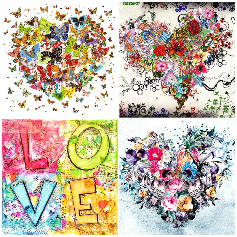 LUOVIZEM 5D Diamond Painting Cartoon Multicolored Butterfly Full Square/Round Drill Embroidery Fashion Home Decor Painting
LUOVIZEM 5D Diamond Painting Cartoon Multicolored Butterfly Full Square/Round Drill Embroidery Fashion Home Decor Painting