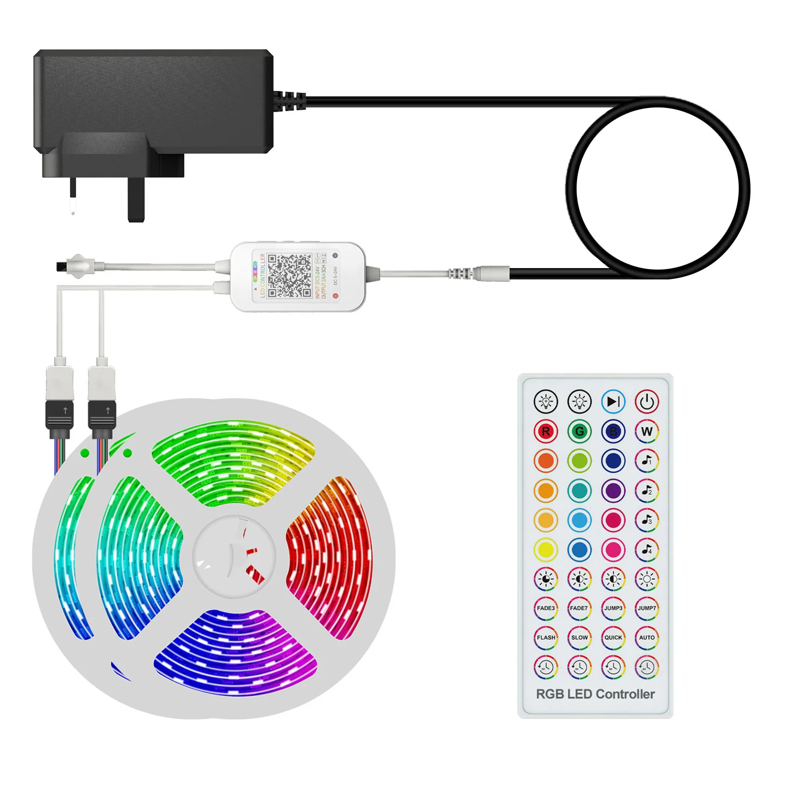 Умная Светодиодная лента, RGB-подсветка, меняющая цвет, соединение BT с приложением, дистанционное управление, Рождественский Декор для вечер...
Умная Светодиодная лента, RGB-подсветка, меняющая цвет, соединение BT с приложением, дистанционное управление, Рождественский Декор для вечер...